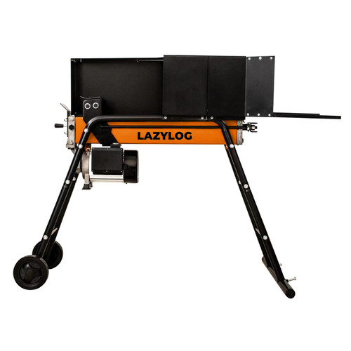 Electric log splitter stand - log,