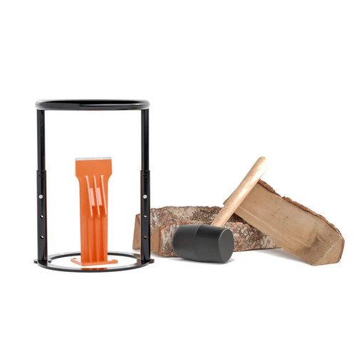 Log splitter safety - log,
